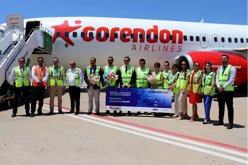 Macaristan-Gazipaşa charter uçuşları başladı