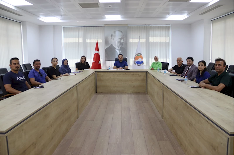 Finike Kaymakamlığı, Avrupa Birliği ve Dış İlişkiler Proje Birimi Toplantısını yaptı