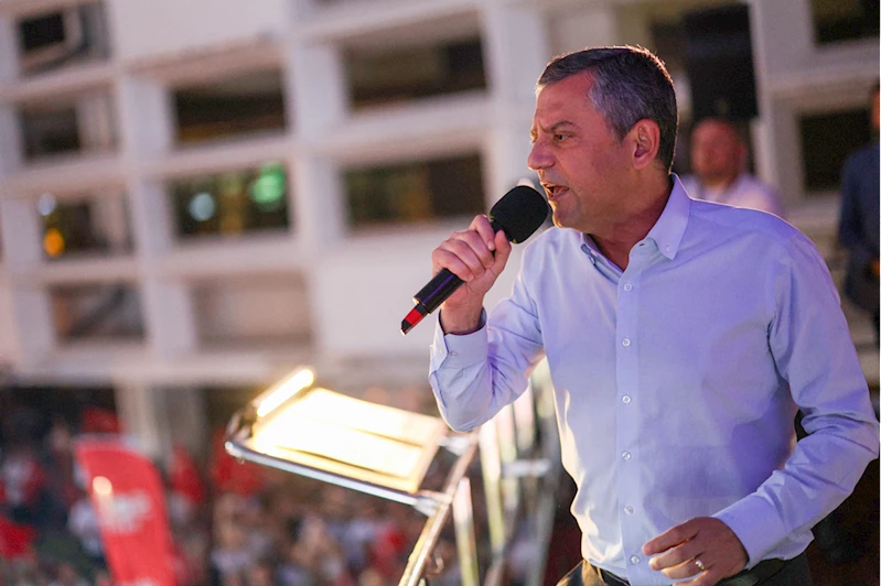 CHP Genel Başkanı Özel, Antalya