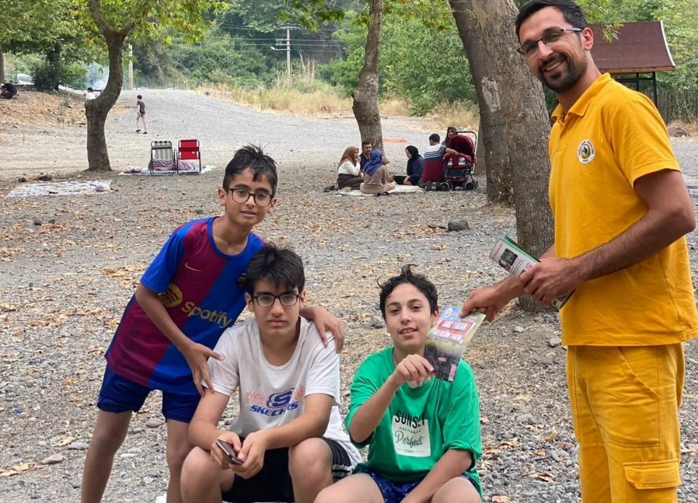 Orman yangınlarına karşı bilinçlendirme broşürleri dağıtıldı