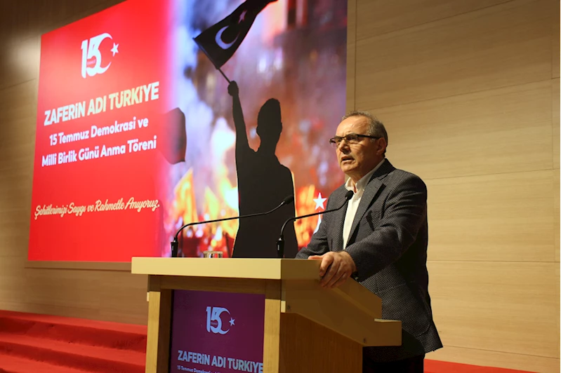 Biruni Üniversitesi 15 Temmuz şehitlerini 