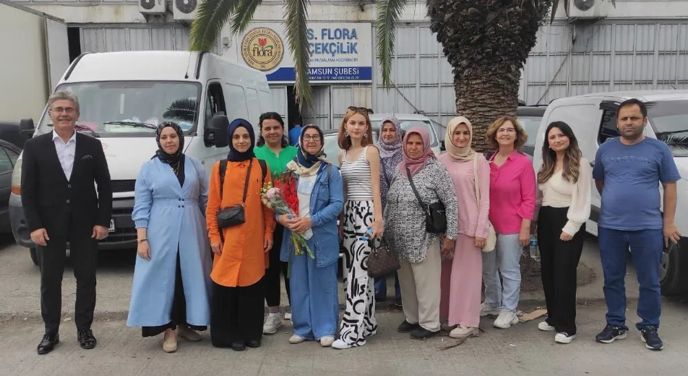 Osmaniyeli Kadın Kooperatifi üyeleri Samsun’da teknik geziye katıldı