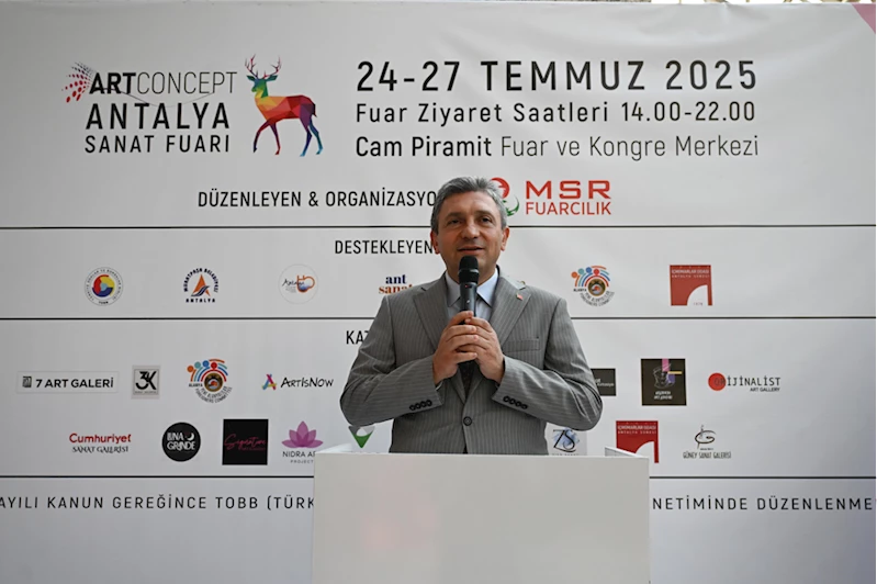 Artconcept Antalya Sanat Fuarı kapılarını açtı