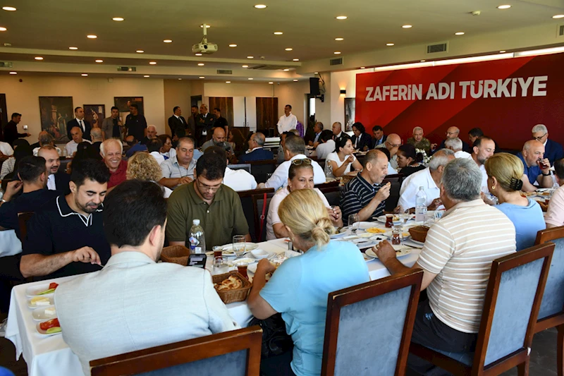 Vali Köşger 15 Temmuz Demokrasi ve Milli Birlik Günü kapsamında gazetecilerle buluştu