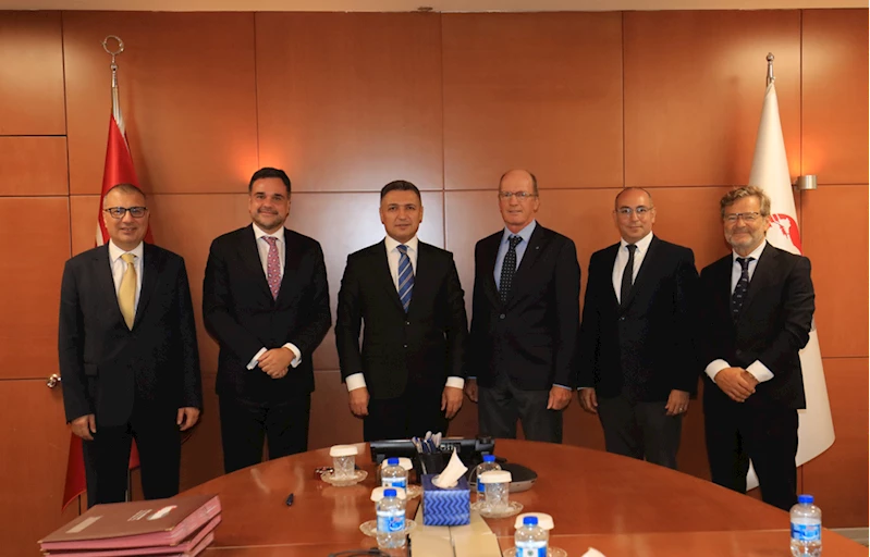 Turka araç muayene ekibinden Özelleştirme İdaresi Başkanlığına ziyaret