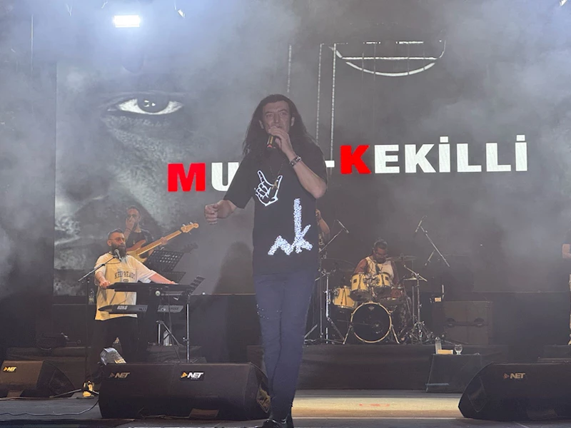 Kahramanmaraş’ta Murat Kekilli konser verdi