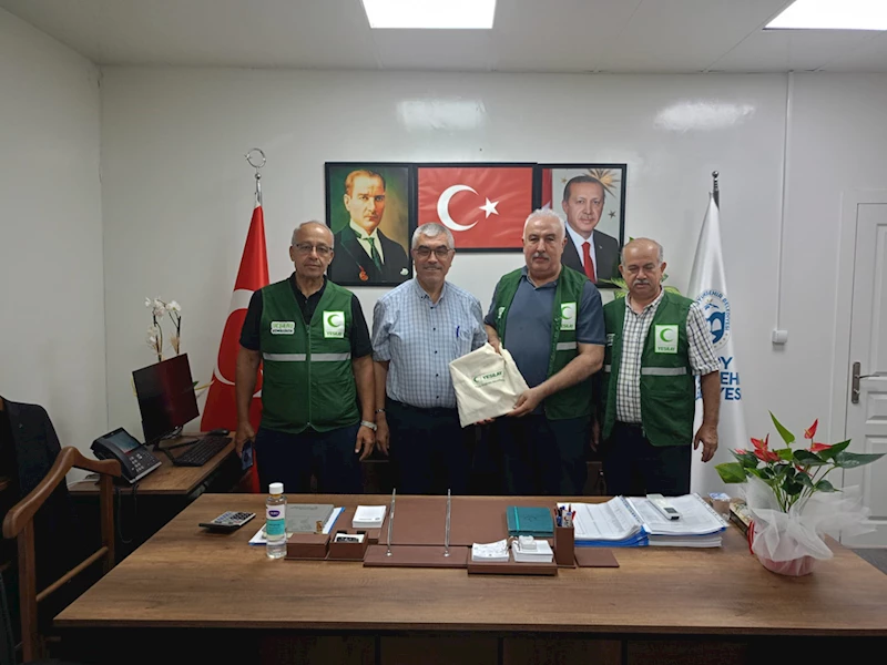 Yeşilay Hatay Şube Başkanı Kuyubaşıoğlu, ziyarette bulundu