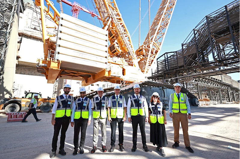 Nükleer Sanayi Derneği heyetinden Akkuyu NGS