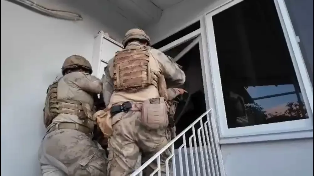 Osmaniye’de terör örgütlerine yönelik operasyon: 2 tutuklama