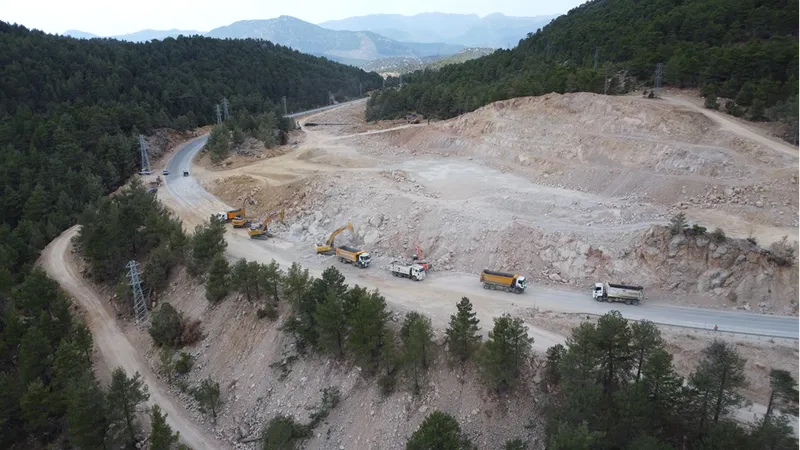 Akseki-Seydişehir kara yolunda yarın yol çalışması yapılacak