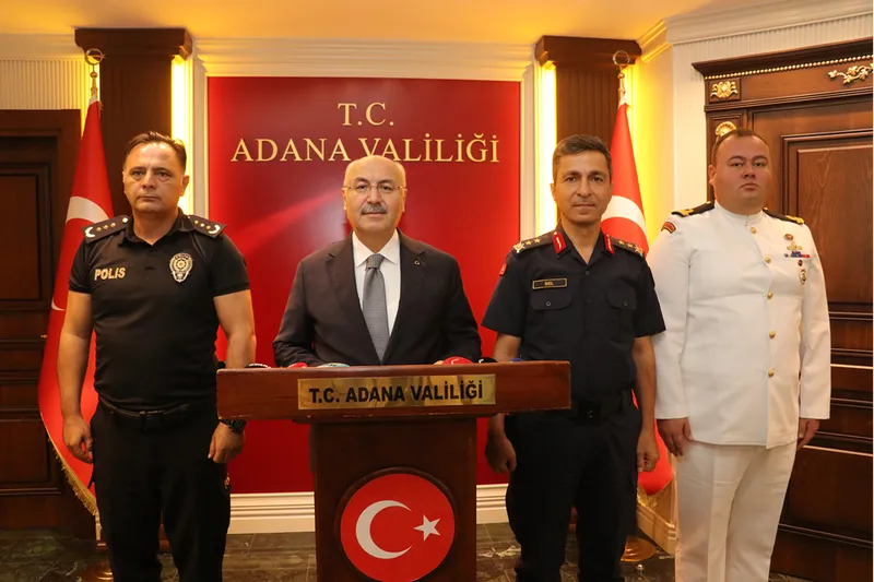 Adana Valisi Yavuz Selim Köşger, ağustostaki asayiş olaylarını değerlendirdi:
