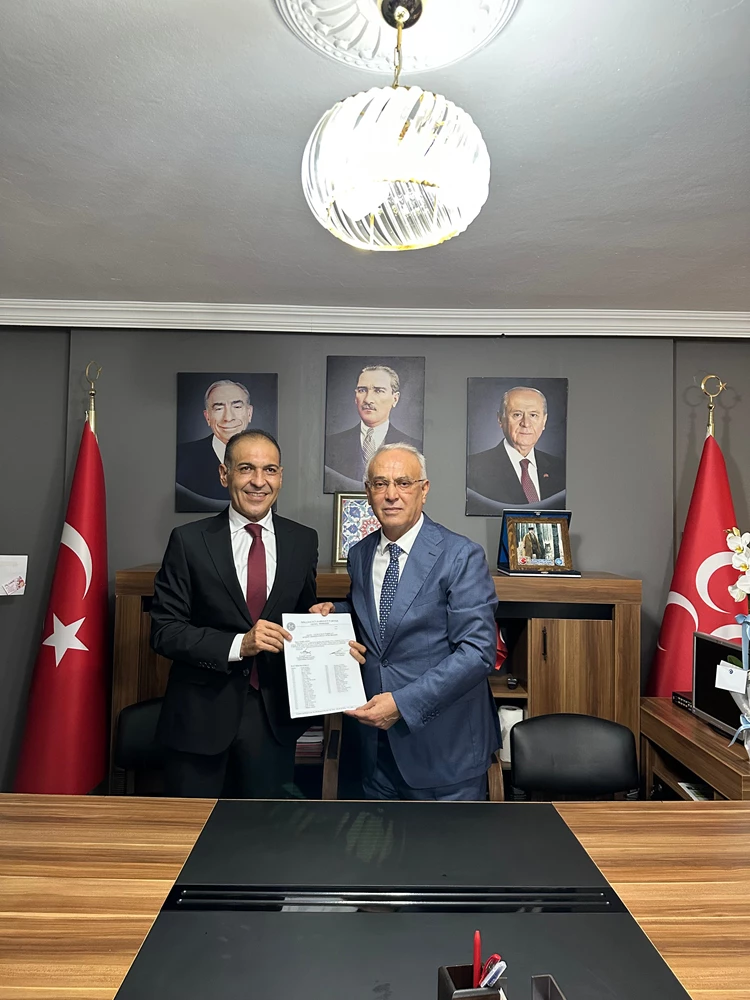 MHP Ceyhan İlçe Başkanlığına Semih Aksoy getirildi