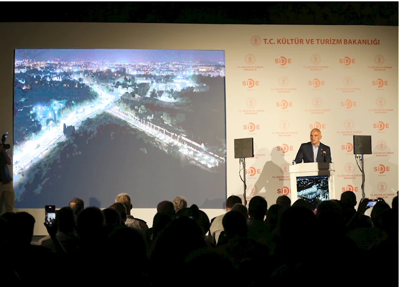 Kültür ve Turizm Bakanı Ersoy, Side Antik Kenti