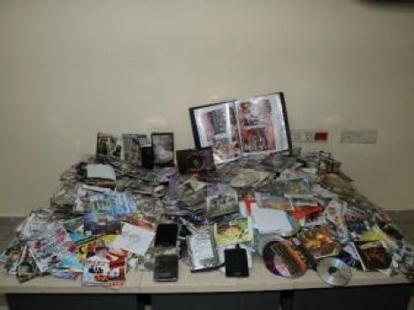 Osmaniye?de bin 759 adet korsan CD ele geçirildi