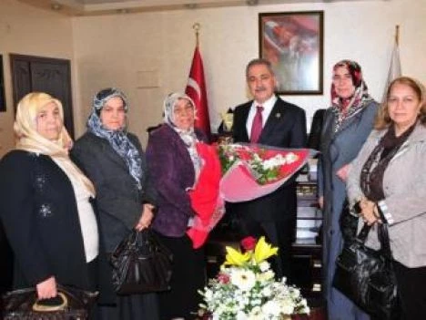 Yardıma Muhtaç Kadınları Koruma ve Meslek Edindirme Derneği`nden Kara`ya ziyaret