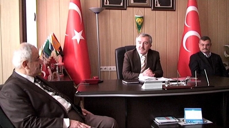 OTSO Başkanı Taşkaya ve Yönetim Kurulundan MHP?ye Ziyaret