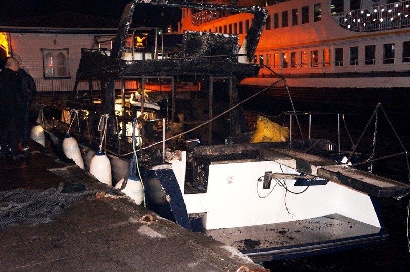 Lüks yatta yangın: 2 ölü