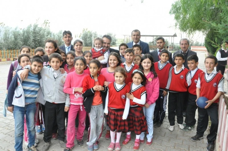 Müdür Çelik, Mamure de öğretmenleri dinledi