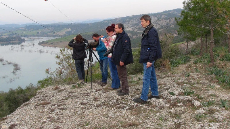 Kuş Cennetinde Kış Ortası Su Kuşu Sayımı Yapıldı