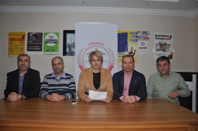 İnsanlık dışı koşullarda çalışıyoruz