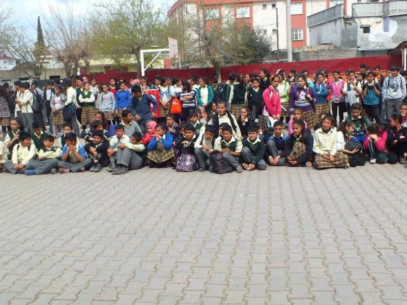 Öğrencilere Çanakkale savaşının menüsü ikram edildi