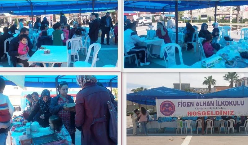 Figen Alhan İlkokulu`dan Kermes Etkinliği