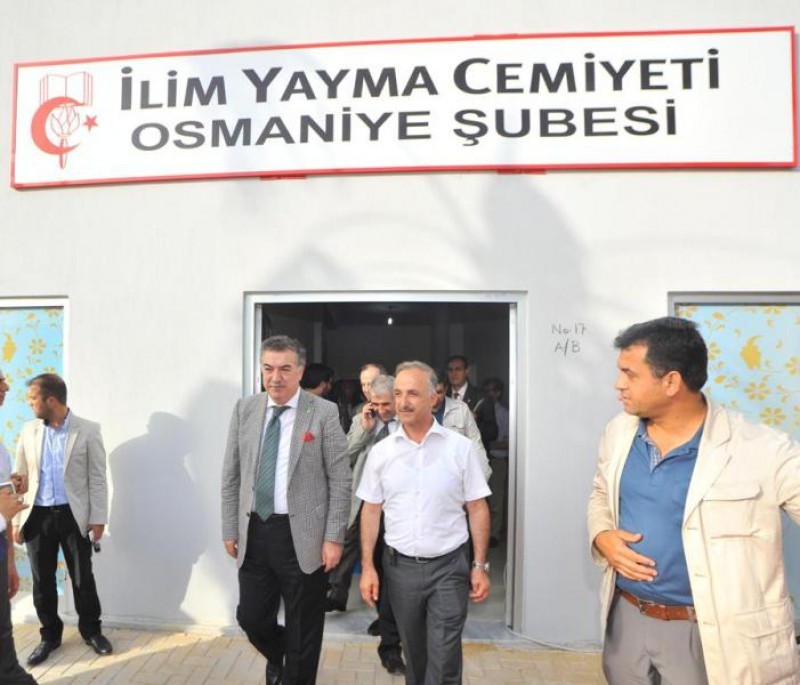 İlim Yayma Cemiyeti Osmaniye Şubesi`nin hizmet binası açıldı