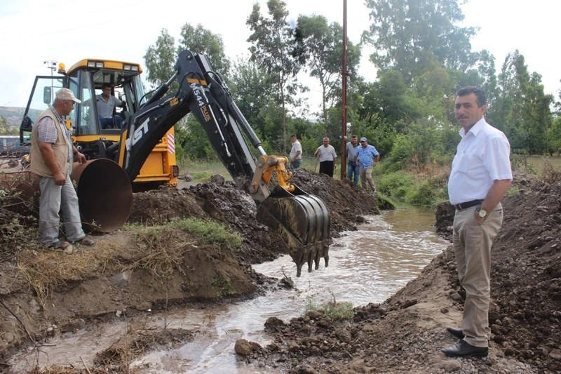 Yağmur suyu tahliye hatlarına takviye