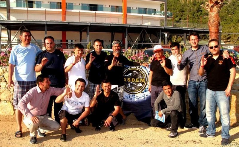 Osmaniye`de Balık adam eğitimlerinde sezon bitiyor