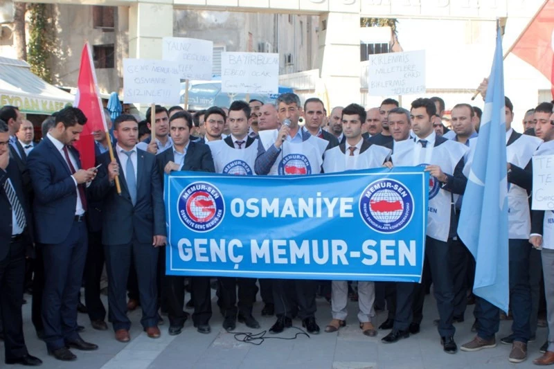 Bayırbucak Türkmen bölgesine yönelik harekata tepki gösterdiler