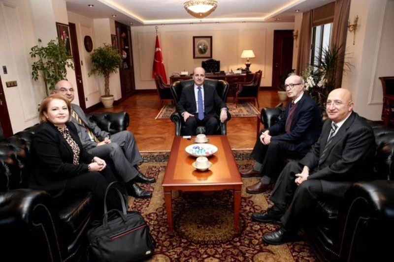 TGC?den Başbakan Yardımcısı Numan Kurtulmuş?a ziyaret