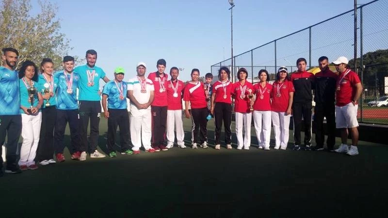 Türkiye Çim Topu Şampiyonasından derecelerle döndüler