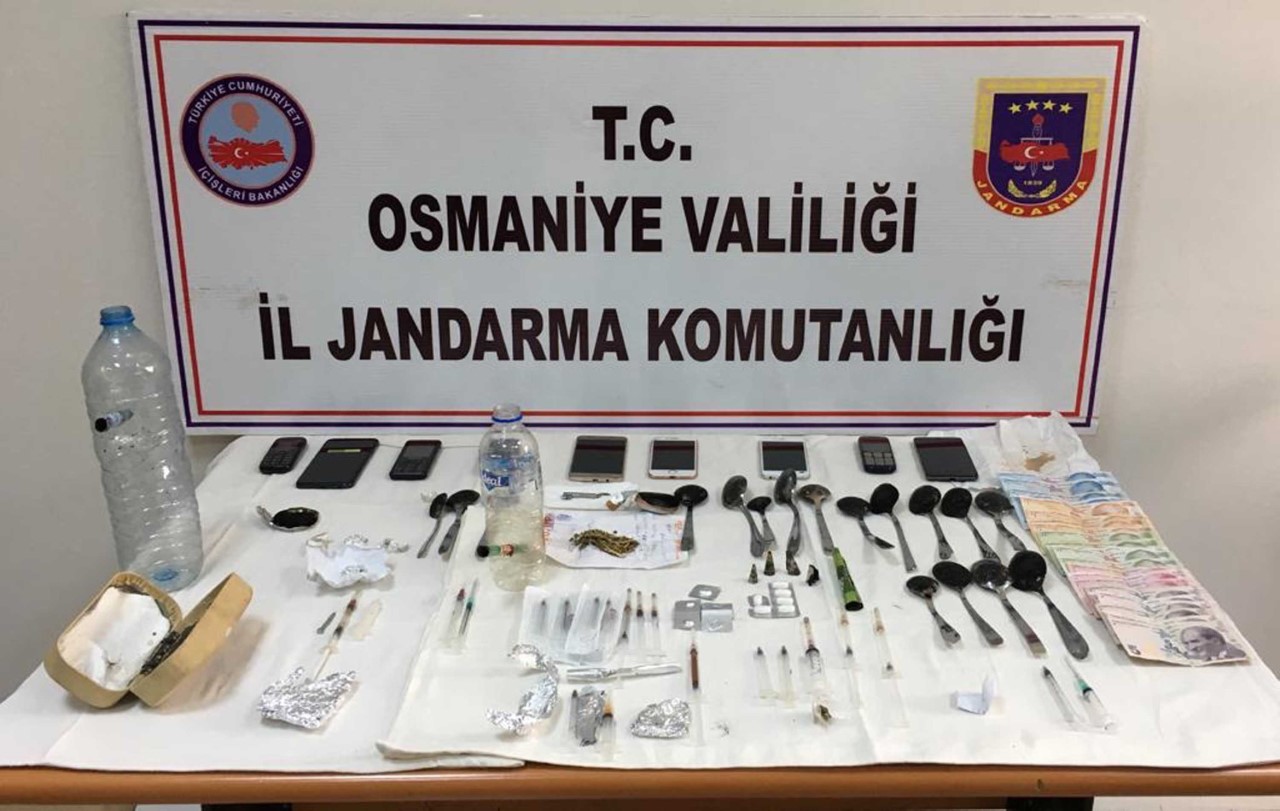 Osmaniye`de uyuşturucu ticareti operasyonunda 6 tutuklama