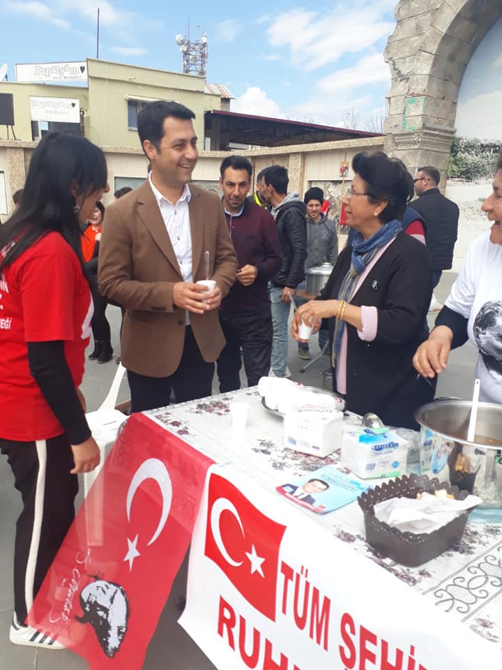 Erzin CHP?den Çanakkale manüsü ikramı
