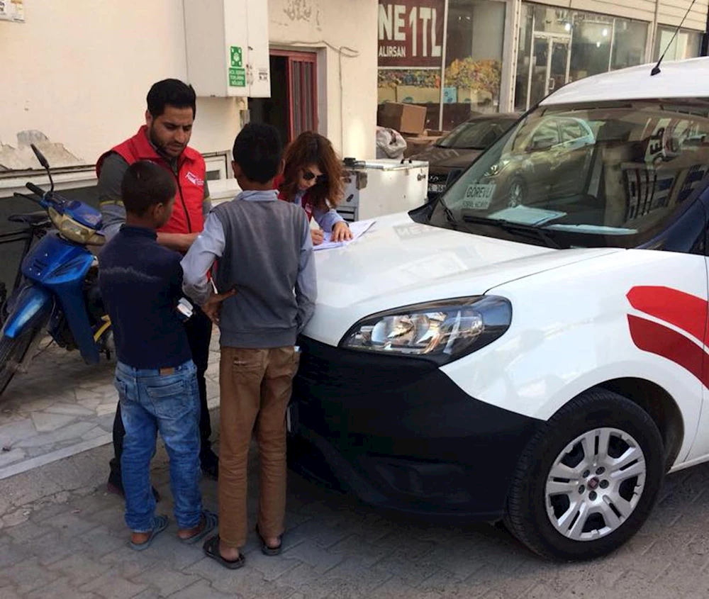 Sokakta çalıştırılan çocuklarla ilgili saha çalışması