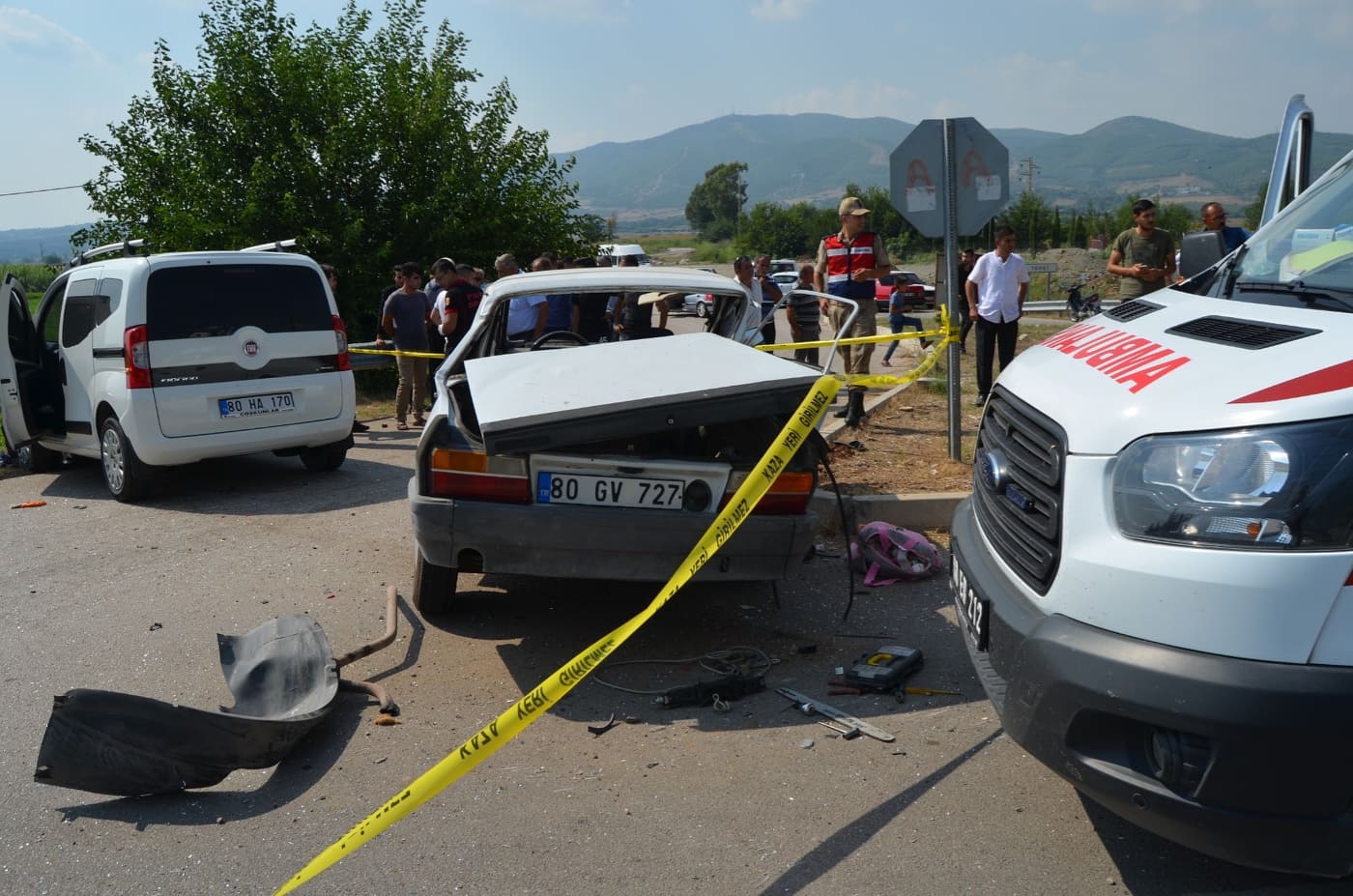 Osmaniye`de kaza: 2 ölü