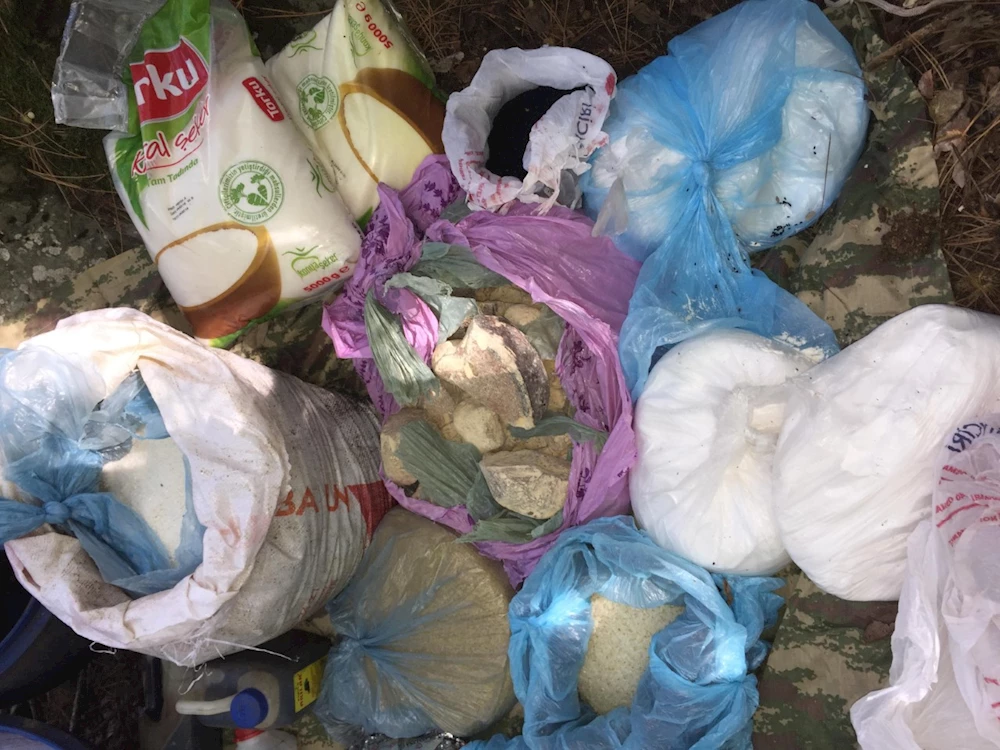 Amanoslar?da PKK sığınağı bulundu