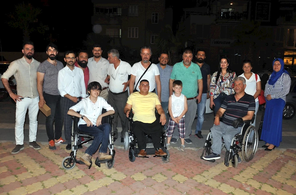 OSTADER`den engelli vatandaşa akülü sandalye