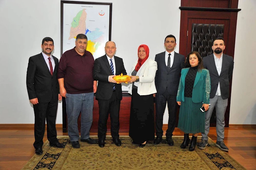 OSTADER Yönetiminden Vali Coşkun`a ziyaret