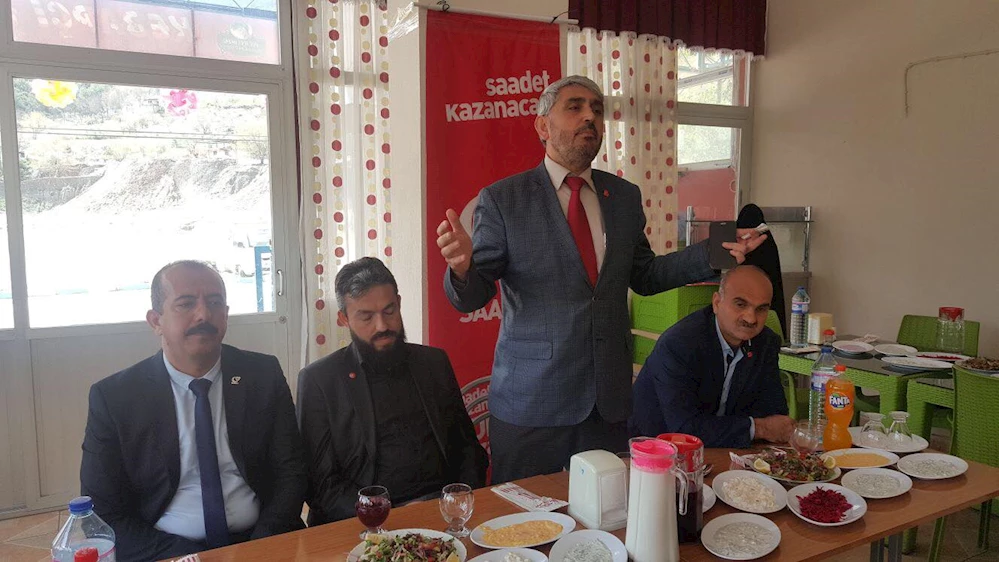 SP?nin kurmayları Bahçe?de yemekte buluştu