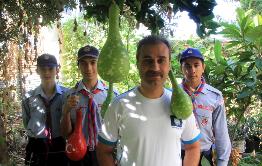 Su kabakları kuşlara yuva olacak
