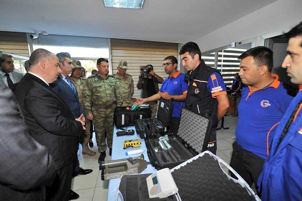 Sel ve heyelan konulu, masabaşı tatbikatı yapıldı