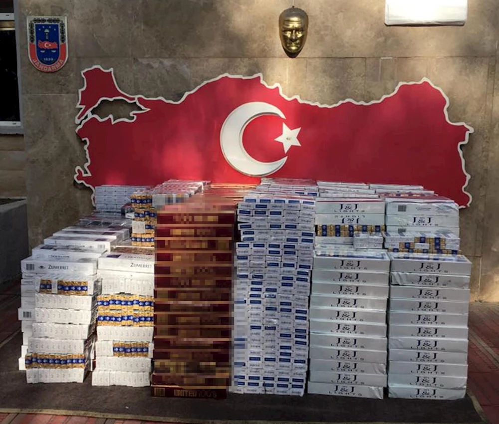 Kaçak sigaralarla yakalanan kadına 2.8 Bin lira ceza