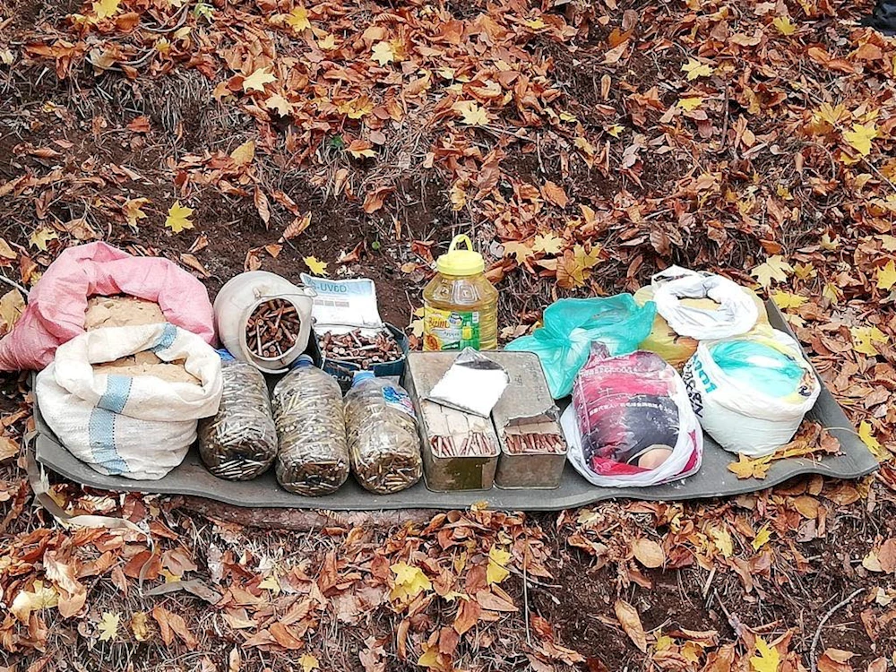 Zorkun`da PKK`ya ait TNT Patlayıcı ele geçirildi