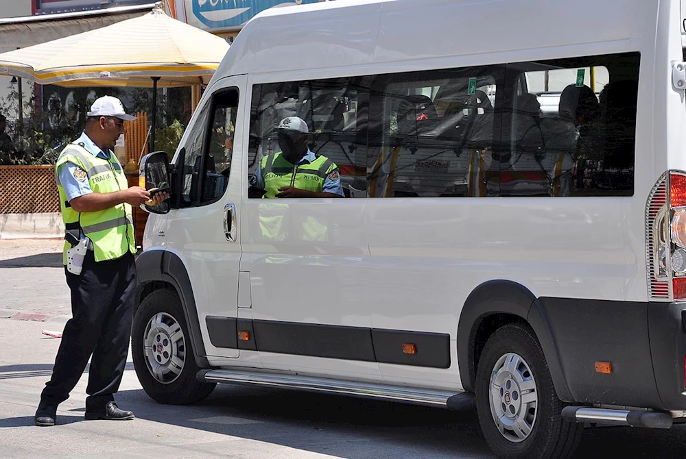 Eylül`de 422 araca 62 bin lira ceza