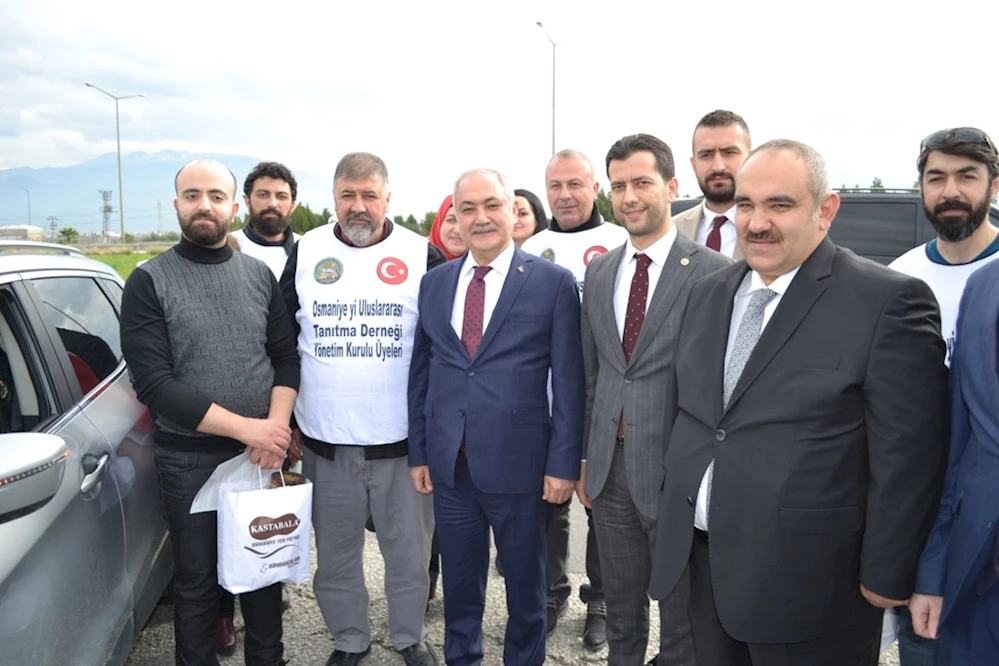 OSTADER  80 bin paket Osmaniye fıstığı Dağıttı