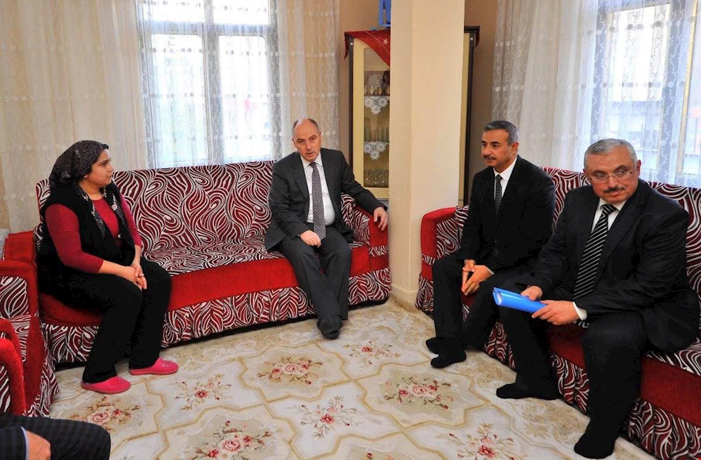 Garnizon komutanından, şehit ailelerine veda